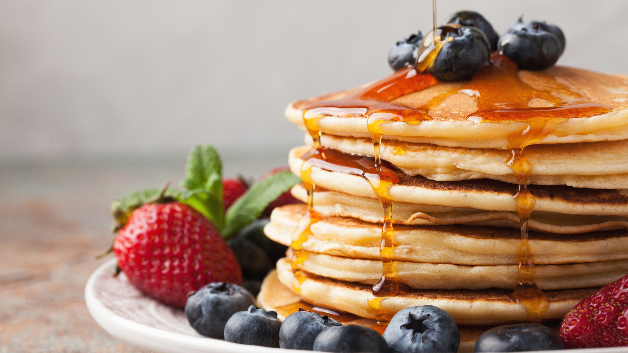 Esponjosos Pancakes sin gluten, veganos y proteicos