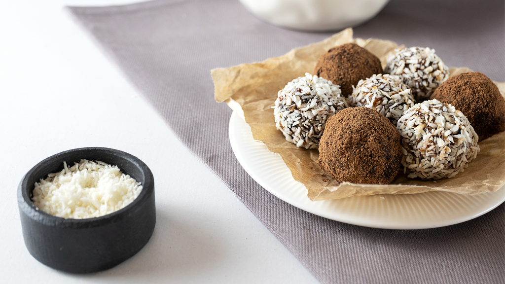 Cocadas sin gluten, veganas y proteicas