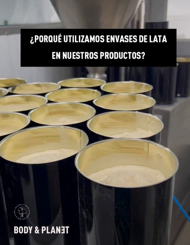 ¿PORQUÉ UTILIZAMOS ENVASE DE LATA EN NUESTROS PRODUCTOS?